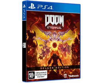 Купить игру Doom Eternal Deluxe Edition для PS4 | Видеоигр.Нет