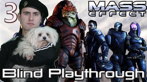 Meet Garrus And Wrex Rescue Tali Reaction Mass Effect Blind Playthrough 3 Lets Play