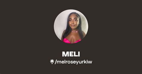 MELI Instagram TikTok Linktree