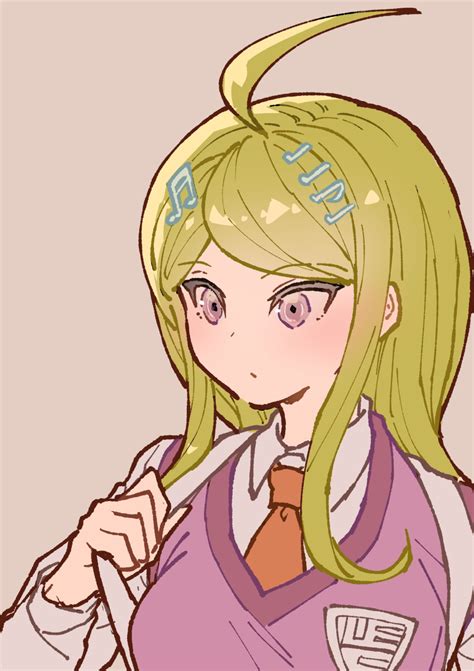 The Big Imageboard Tbib 1girl Absurdres Ahoge Akamatsu Kaede