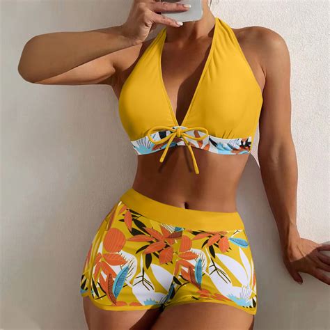 Dihao Bikini Set For Women Clearance Plus Size Women Sexy With Chest