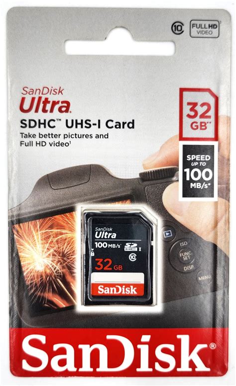 Sandisk Ultra Sdhc Uhs I Card 32gb The Dan Technology