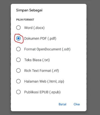 Cara Membuat Pdf Di Hp Android Dengan Mudah Tuantekno