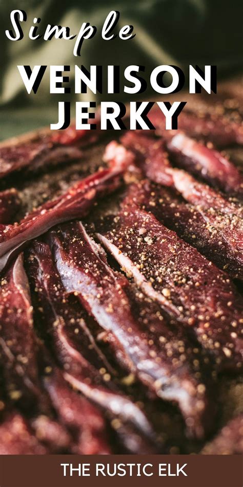 Smoked Deer Jerky Artofit