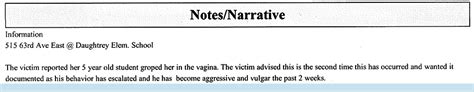 Teacher Calls Cops To Report That Student 5 Again Groped Her In The Vagina The Smoking Gun