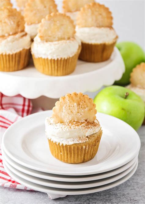 Apple Pie Cupcakes Vanilla Ice Cream Frosting Life Made Simple