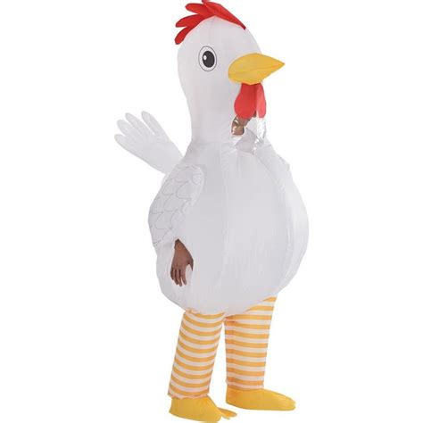 Adult Inflatable Chicken Costume Party City