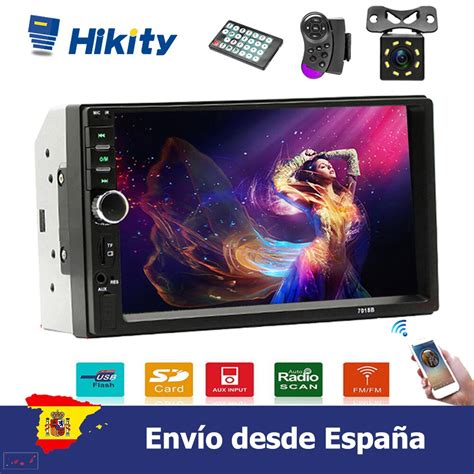 Hikity reproductor multimedia con Pantalla táctil HD de 7 pulgadas para