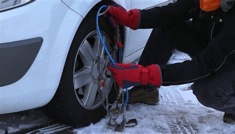 Neve E Ghiaccio Sulle Strade Le Innovative Catene Da Neve Rotanti