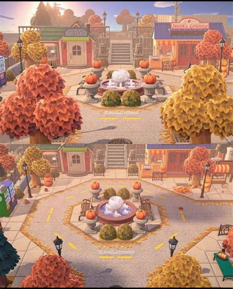 Downtown Fall Market Animal Crossing Wild World Animal Crossing