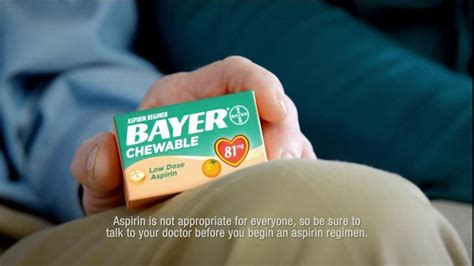 Bayer Tv Commercial For Aspirin Regimen Chewable Ispot Tv