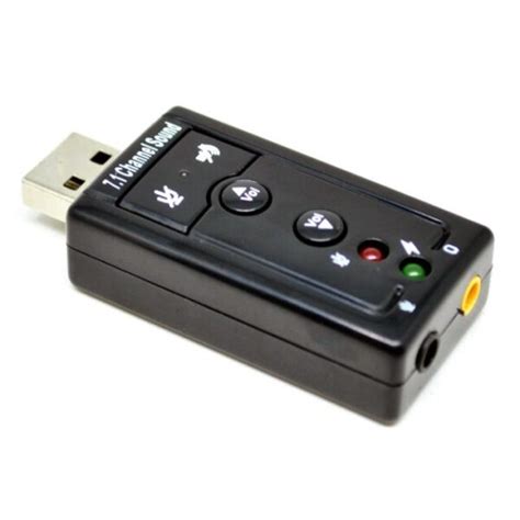 Virtual 7 1 Usb Stereo Audio Adapter External Sound Card Hiforit