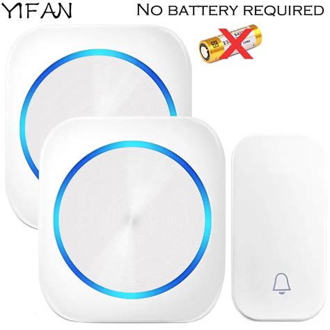 YIFAN автономный беспроводной дверной звонок без батареи ...