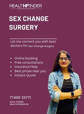 Sex Change Surgery Cost In India HealthFinder