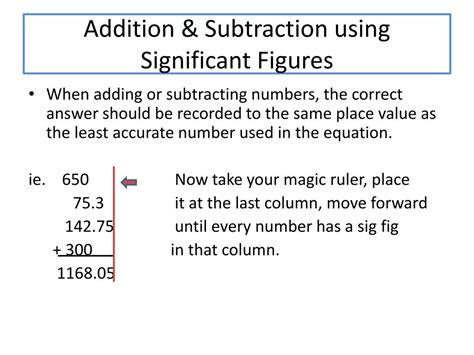 Significant Figures Addition And Subtraction Rules Example 1 Youtube ...