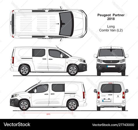 Peugeot Van Over Royalty Free Licensable Stock Vectors Vector Art