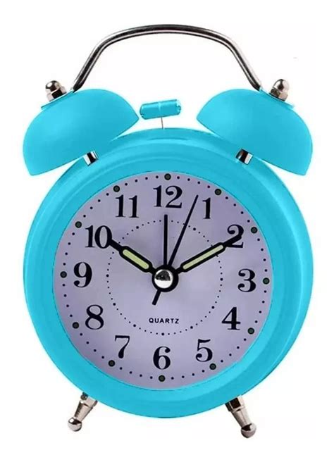 Ripley Reloj Despertador Antiguo Metalico Doble Campana Colores