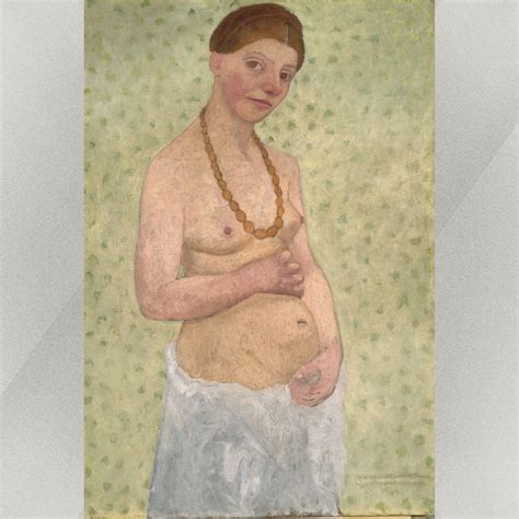 Selbstbildnis Von Paula Modersohn Becker Bremen Zwei