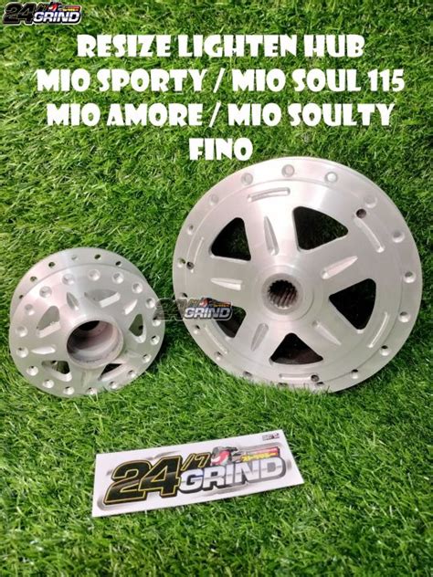 5VV RE SIZE LIGHTEN HUB SET FOR YAMAHA MIO SPORTY SOULTY FINO MIO