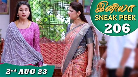 Iniya Serial EP 206 Sneak Peek 2 Nd Aug 2023 Rishi Alya Manasa