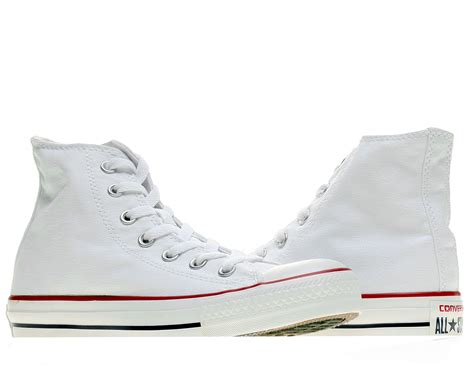 Converse Chuck Taylor All Star Optical White High Top Sneakers M7650 Ebay