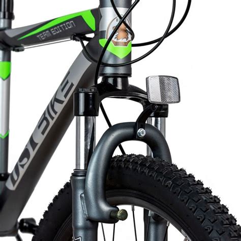 Планински велосипед, 26 инча, Алуминиева рамка, 21 скорости, Механични ...