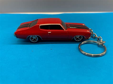 Hot Wheels 70 Chevrolet Chevelle SS Keychain Etsy