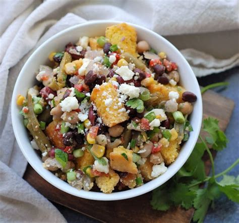 Five Bean Salad Panzanella Recipe Paisley Farm Foods