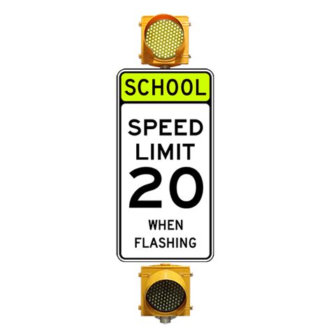 Flashing Beacons For Traffic Calming Radarsign Radar Speed Signs