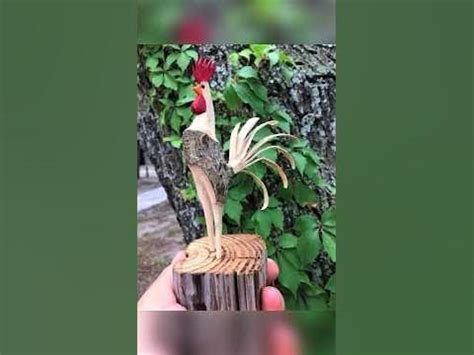 Петушок из дерева как сделать 🧤 - YouTube