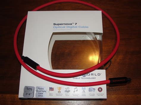 Wireworld Supernova 7 Toslink Optical Cable For Sale - US Audio Mart