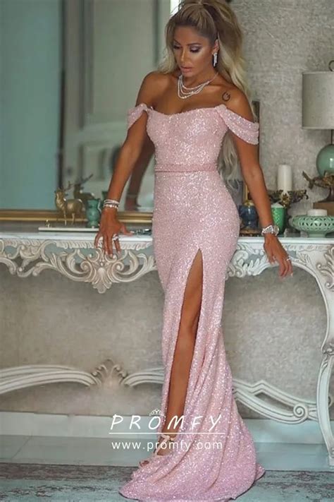 Sparkly Pink Mermaid Prom Dress Ubicaciondepersonas Cdmx Gob Mx