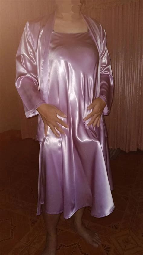 Cd In Nightgown Satin Nude Pics Xhamster