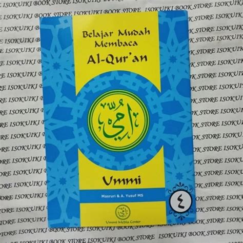 Jual Buku Belajar Mudah Membaca Al Quran Metode Ummi Jilid Shopee