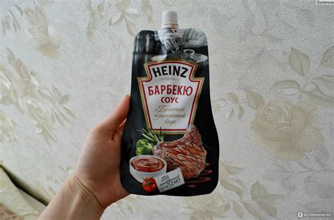 Соус Heinz Барбекю - «Вкусный, но быстро приедается » | отзывы