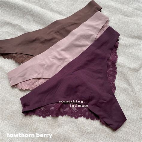 Jual H M Cheeky Seamless Brazillian Lacey Panty Brief CD Nude Black Panties Celana Dalam Semi