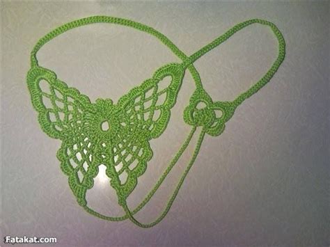 Butterfly Open Crochet Lingerie Set Ouvert Panties And Bra Brazilian Bikini Cheeky Lingerie Gift