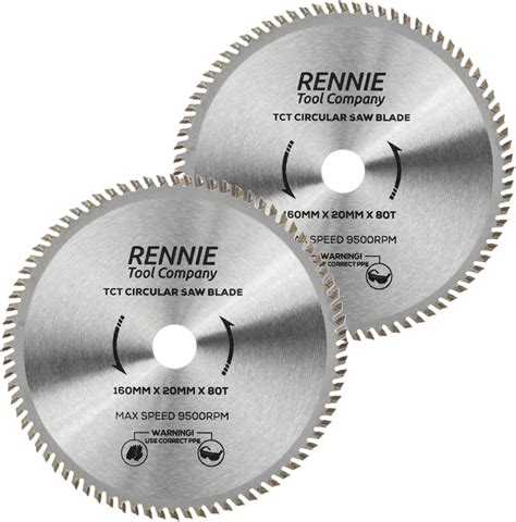 Trend CraftPro TCT Sawblades Triple Pack For Wood 160mm Diameter 20mm