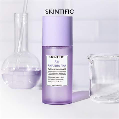 Jual Skintific Aha Bha Pha Exfoliating Toner Gentle Exfoliator