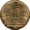 10 Céntimos With Braille Peru Numista