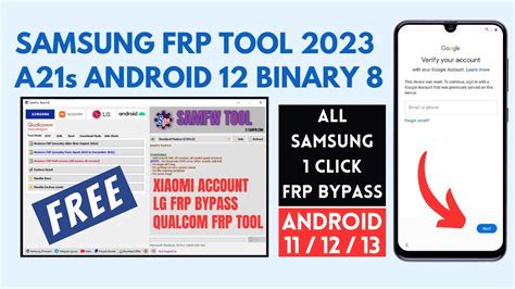 Samsung A S Android Binary U Frp Bypass Free Tool All