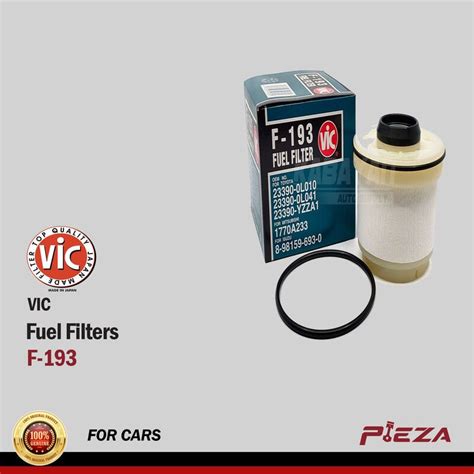 Vic Fuel Filter Element Type F 193 Pieza Automotive Ph