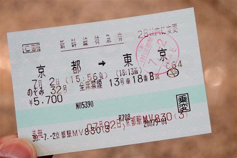 特急 しなの 指定席 特急券 乗車券 乗車券交通券