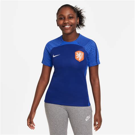 Maillot Entra Nement Junior Pays Bas Strike Bleu Sur Foot Fr