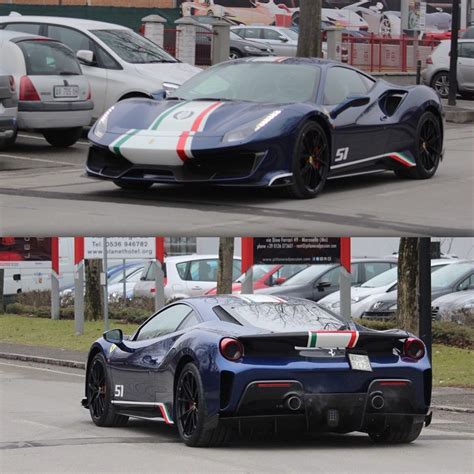 Ferrari 488 Pista Piloti ยานพาหนะ