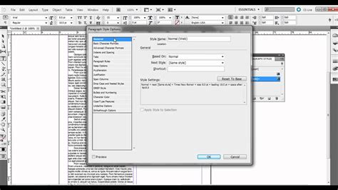 Paragraph And Character Styles In Adobe InDesign Tutorial YouTube