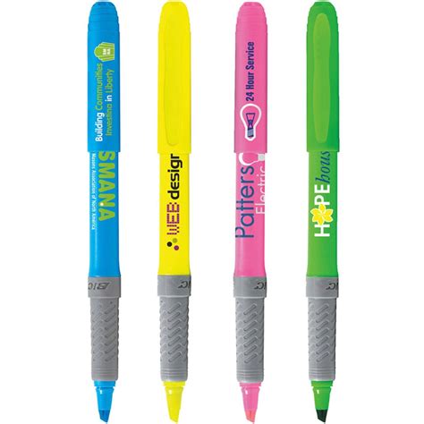 Promotional Bic Brite Liner Grip Highlighters