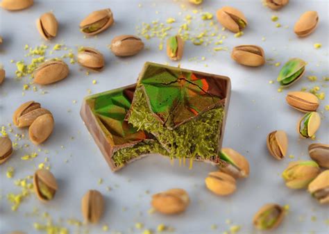 Pistachio Kataifi Chocolate Bar Dubai Inspired Extra Thick Viral Dubai