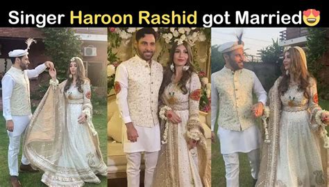 singer haroon rashid wedding pics showbiz hut