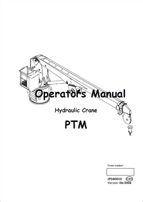 Electrical Schematic for Palfinger Crane